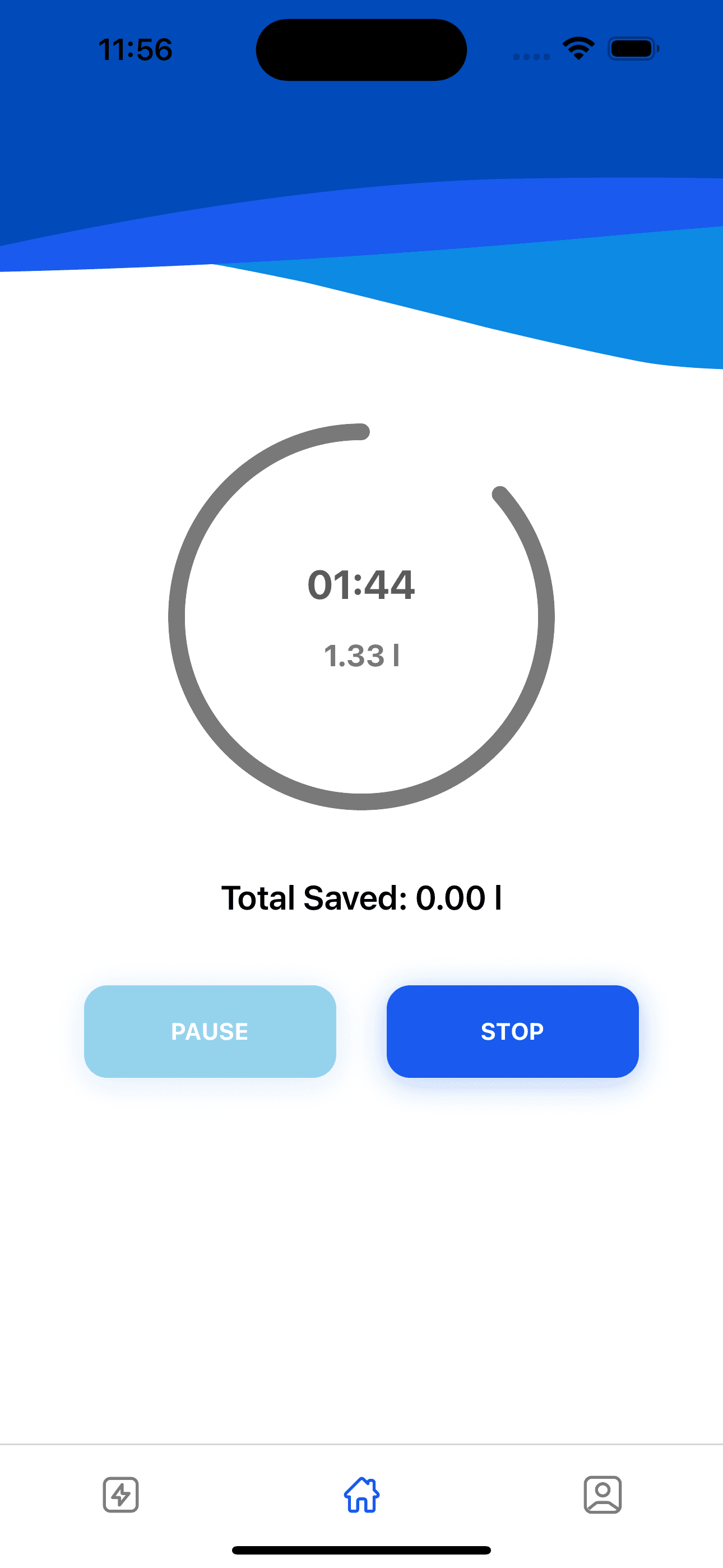 WaterSaver app preview